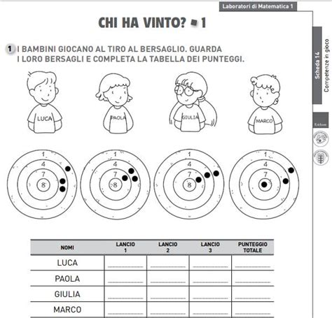 Realistico Peregrinazione Falena Schede Didattiche Scuola Primaria Matematica Classe Prima Da