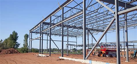 Steel Framed Buildings Cornwall Erecting