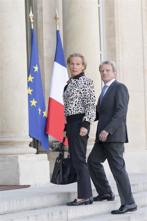 Photo Bernard Kouchner Et Sa Compagne Christine Ockrent L Elys E