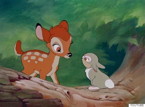 Bambi And Thumper Childhood Animated Movie Characters Photo 40017944