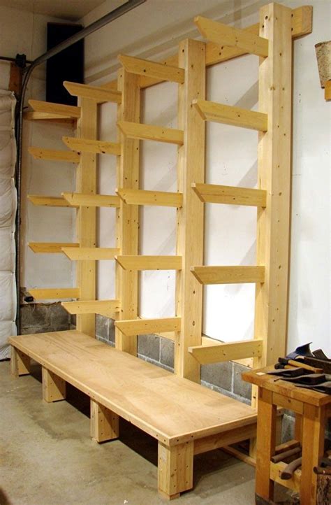 Garage Workshop Wood Storage Workshop Long Planned New Shop