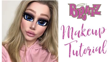 Bratz Doll Makeup Tutorial Beeisforbeeauty Youtube