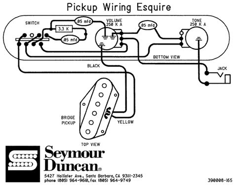 50s esquire guitar pdf manual download. Esquire Wiring Diagram