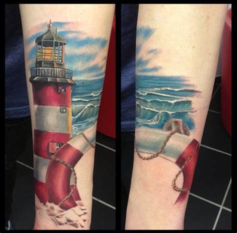 Buy premium plan get 2 free gifts. 40+ Incredible Lighthouse Tattoo Designs - TattooBlend
