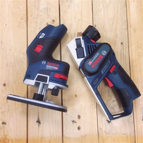 New Bosch 12v Cordless Router And Planer Fowler Hire And Sales Ltd