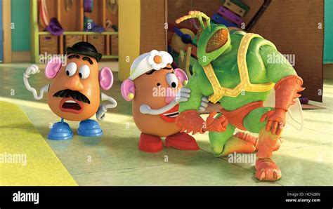 Toy Story 3 From Left Mr Potato Head Voice Don Rickles Mrs