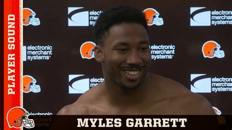 shirtless myles garrett gives his 4 steps to winning it all cleveland browns youtube