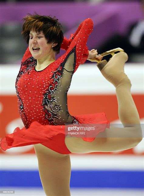 Defending Champion Russias Irina Slutskaya Performs In The Ladies