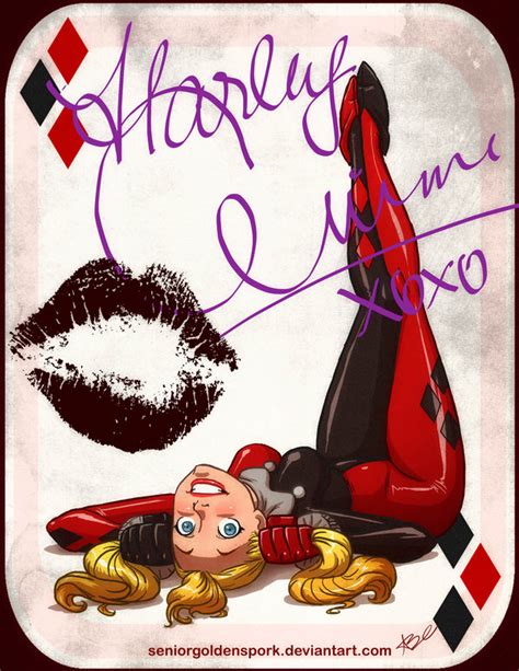 Harley Quinn Xoxo Batman Fan Art