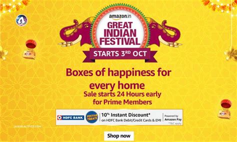 Amazon Great Indian Festival Sale 2021 Is Now Live For Prime Members