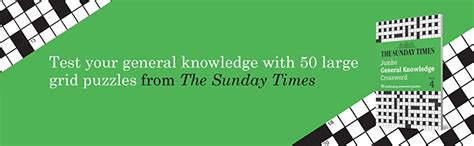 The Sunday Times Jumbo General Knowledge Crossword Book 4 50 General