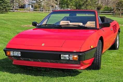 35k Mile 1984 Ferrari Mondial Quattrovalvole Cabriolet For Sale On Bat