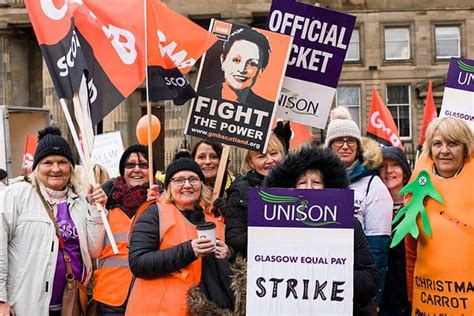 Glasgow Council Workers Vote To Strike Again For Equal Pay