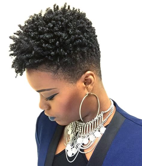Short Hairnatural Hairafrican American Women Short Natural Hair