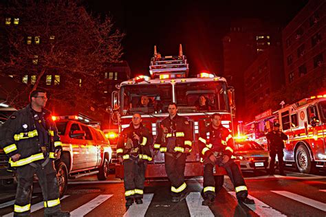 Fdny Nypd Salute Fallen Firefighter During Late Night Procession