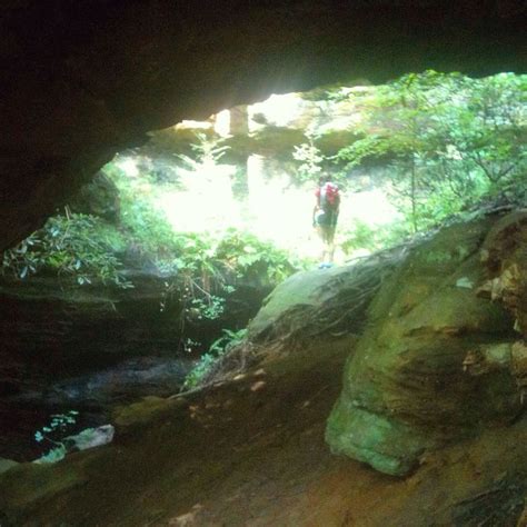 A mix of official and unofficial trails. Silvermine Arch in Red River Gorge | Kentucky hiking, Red ...