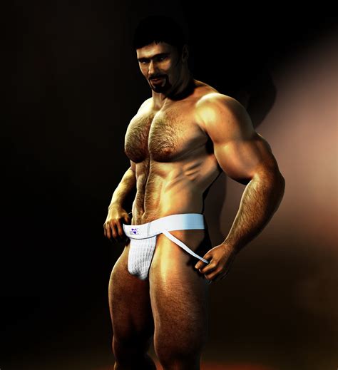 Smoking Hot 3d Gay Muscle Hunks Posing