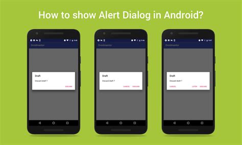 How To Show Alertdialog In Android