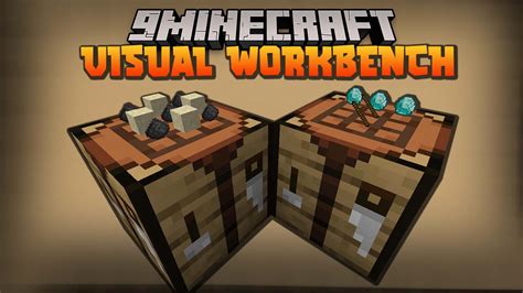 Visual Workbench Mod 1192 1182 3d Crafting Table5 1