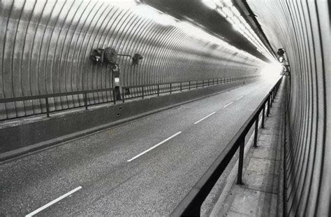 Underneath The Blackwall Tunnel At Greenwich South East London England