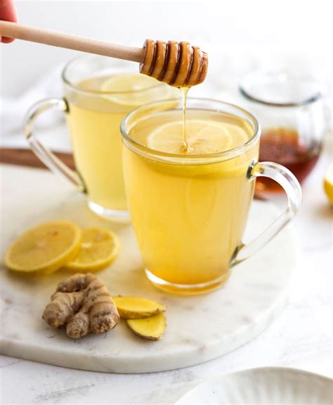 Ginger Tea With Lemon Honey In 2021 Ginger Tea Ginger Recipes Ginger Tea Recipe