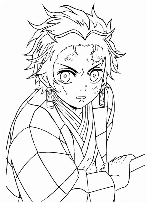 Tanjiro And Nezuko Art Coloring Pages Tanjiro Colorin Vrogue Co