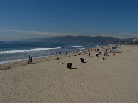 View Of Santa Monica Beach From Santa Monica Pier Santa M Flickr