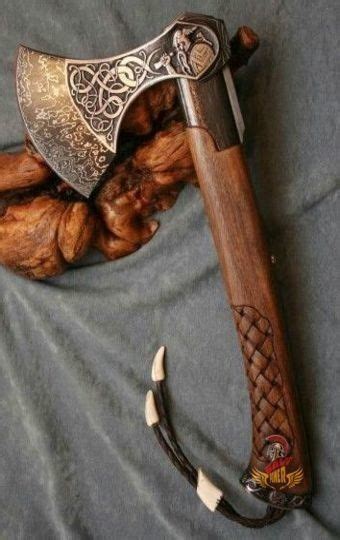 Viking Axe Viking Warrior Vikings Swords And Daggers Knives And