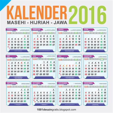 Kalender Masehi Dan Hijriyah Lengkap Panduan Terlengkap Untuk Mengenal