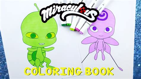 What started as a fun, sweet. Miraculous Ladybug Coloring Activity Book Pages Kwami ...