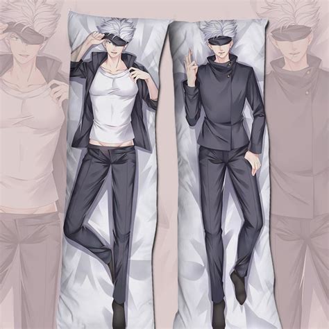 Satoru Gojo Body Pillow Cover Jujutsu Kaisen Pillow Case Etsy