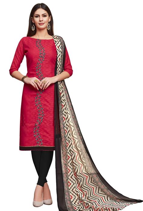 Kulwinderkaur designer party wear dresses patiala suit. 250+ Churidar Neck Designs for Cotton Materials (2020 ...