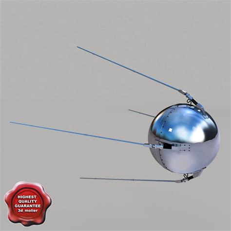 sputnik 1 3d max