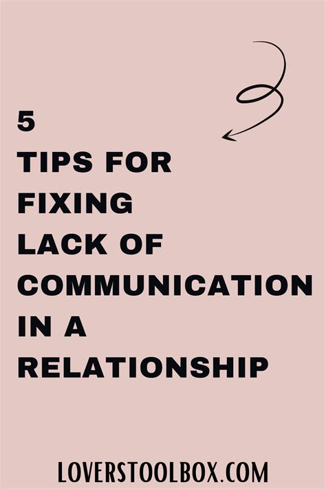 5 tips for fixing lack of communication in a relationship