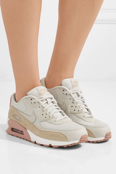 Nike Air Max 90 Suede Trimmed Leather Sneakers Net A Portercom