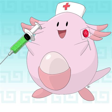 Chansey Nurse Pokemonart