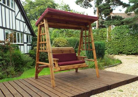 Dorset Wooden 2 Seat Garden Swing Charles Taylor Outdoor Furniture