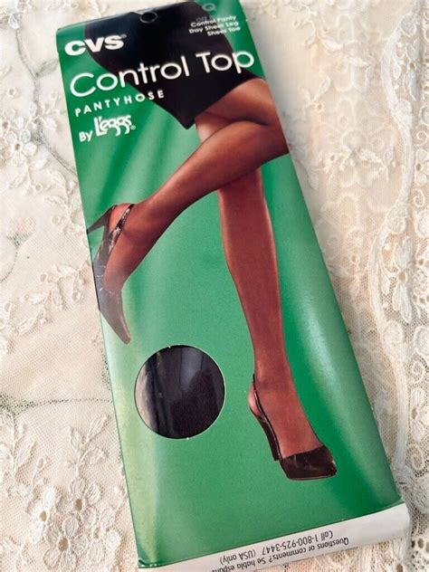 Vintage Leggs Pantyhose Control Top Pack Nude X X Gem