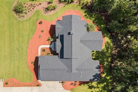 Aerial View Of The Clearlake House Plan 1272 Built By Blake