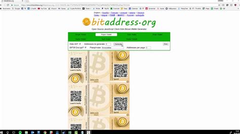 Once you have generated and printed a wallet, you can send coins to the public address, like for any wallet. VIDEO 5 - Free Crypto Basics: Creating your Bitcoin Paper ...