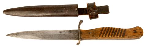 Wwi German Trench Dagger Fighting Knife Militaria