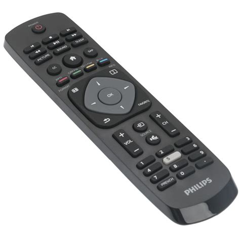 New Black Tv Remote Control For Philips Smart Tv