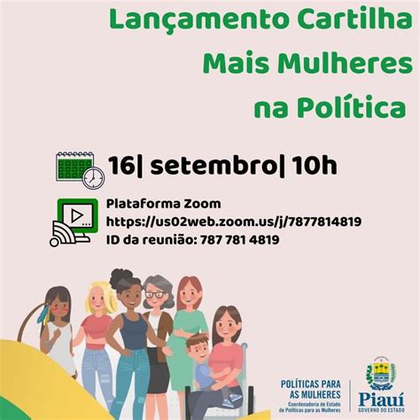 CEPM lança cartilha Mais Mulheres na Política Pensar Piauí