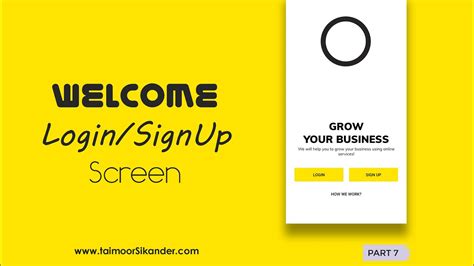 07 Welcome Screen In Android Studio City Guide App 2022 Youtube