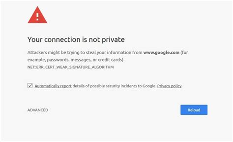 I figure this is a scam. Fix the privacy error in Chrome that says "your connection ...
