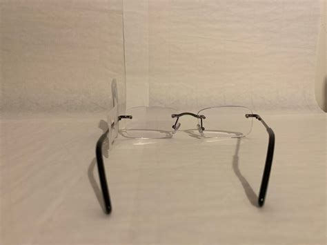 y01 foster grant dustin 2 75 cvs reading readers glasses gun grey rimless ebay