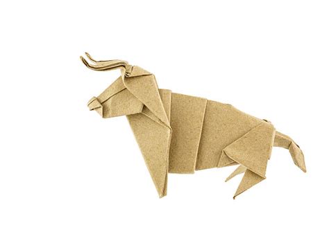 Origami Bull Stock Photos Pictures And Royalty Free Images Istock