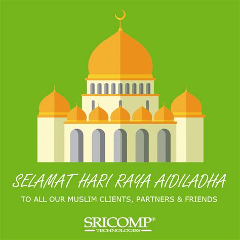 Some companies have creative wishes and graphic in conjunction with hari raya: Selamat Hari Raya Aidiladha Wishes