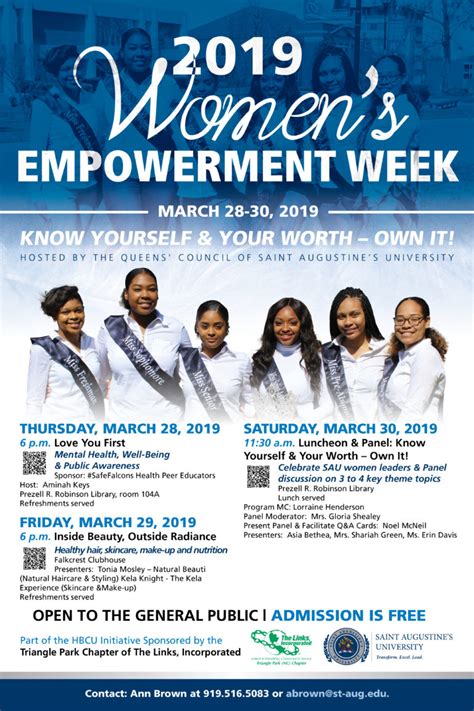 Womens Empowerment Week Saint Augustines University