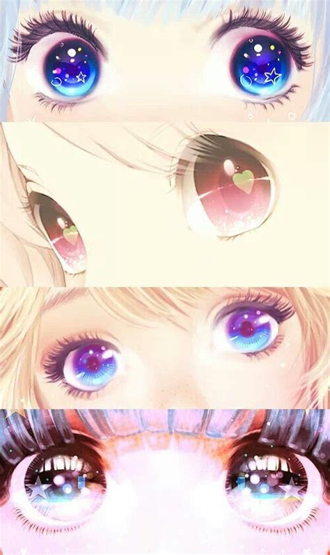 Anime Eyes Kawaii And Cute Pinterest